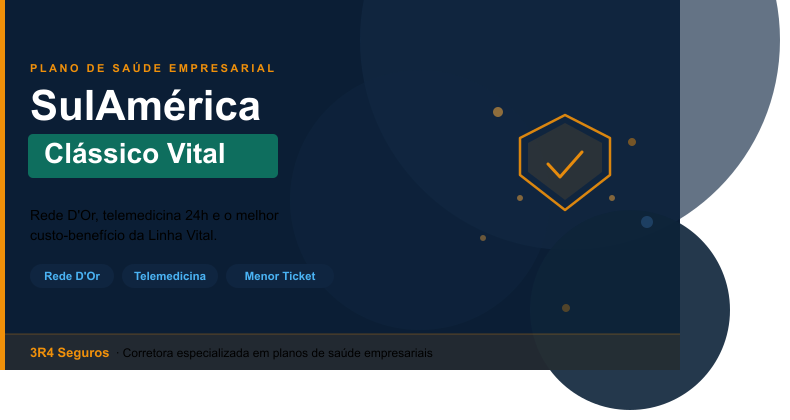 SulAmérica Clássico Vital: Tudo Sobre Cobertura, Rede e Como Contratar